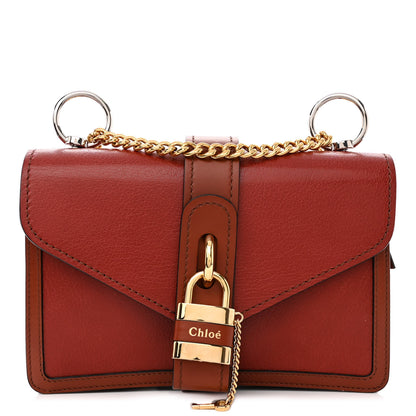 Chloe Shiny Goatskin Calfskin Aby Chain Shoulder Bag 1 of 11