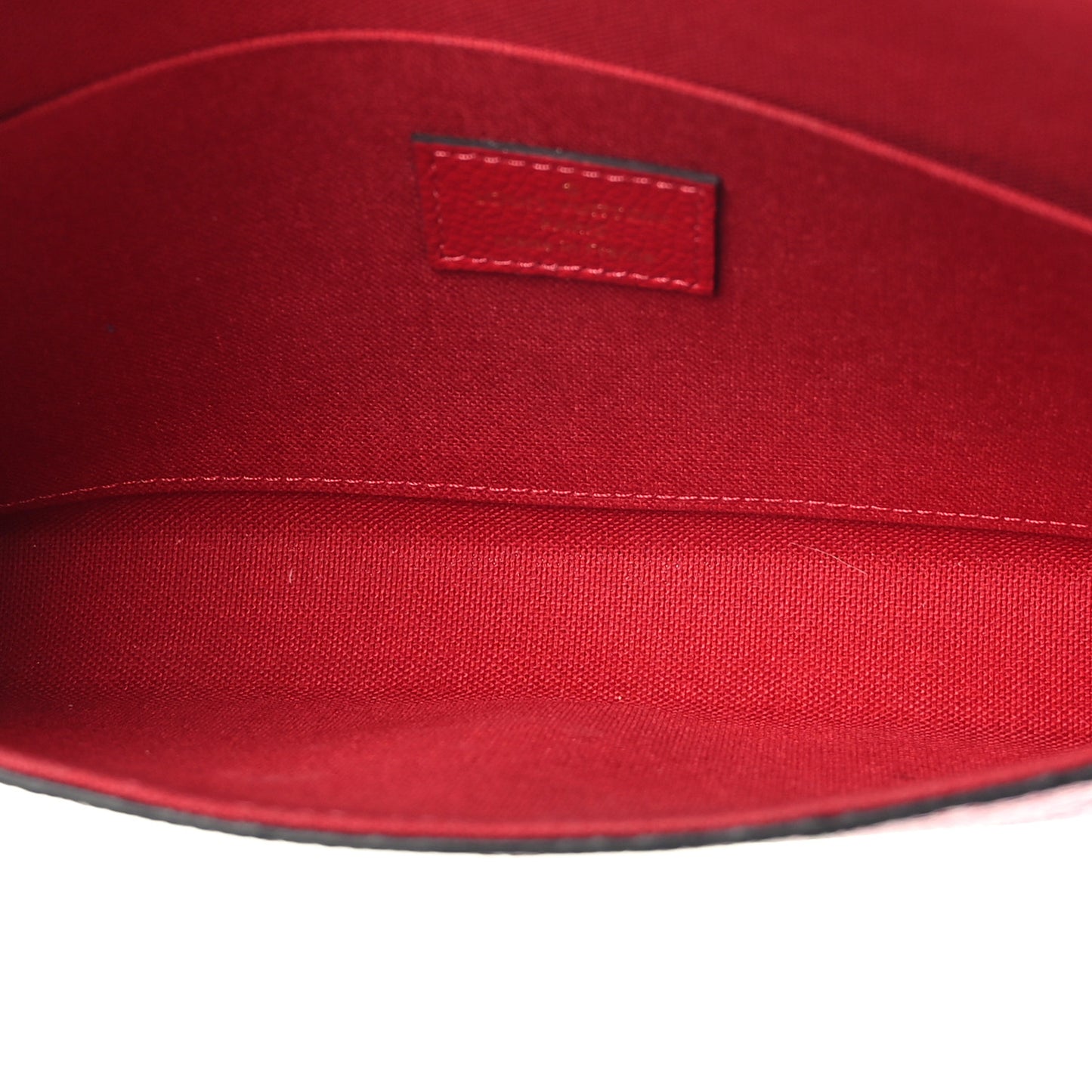 Empreinte Pochette Felicie Chain Wallet Scarlet
