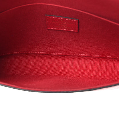 Louis Vuitton Empreinte Pochette Felicie Chain Wallet Scarlet 6 of 9