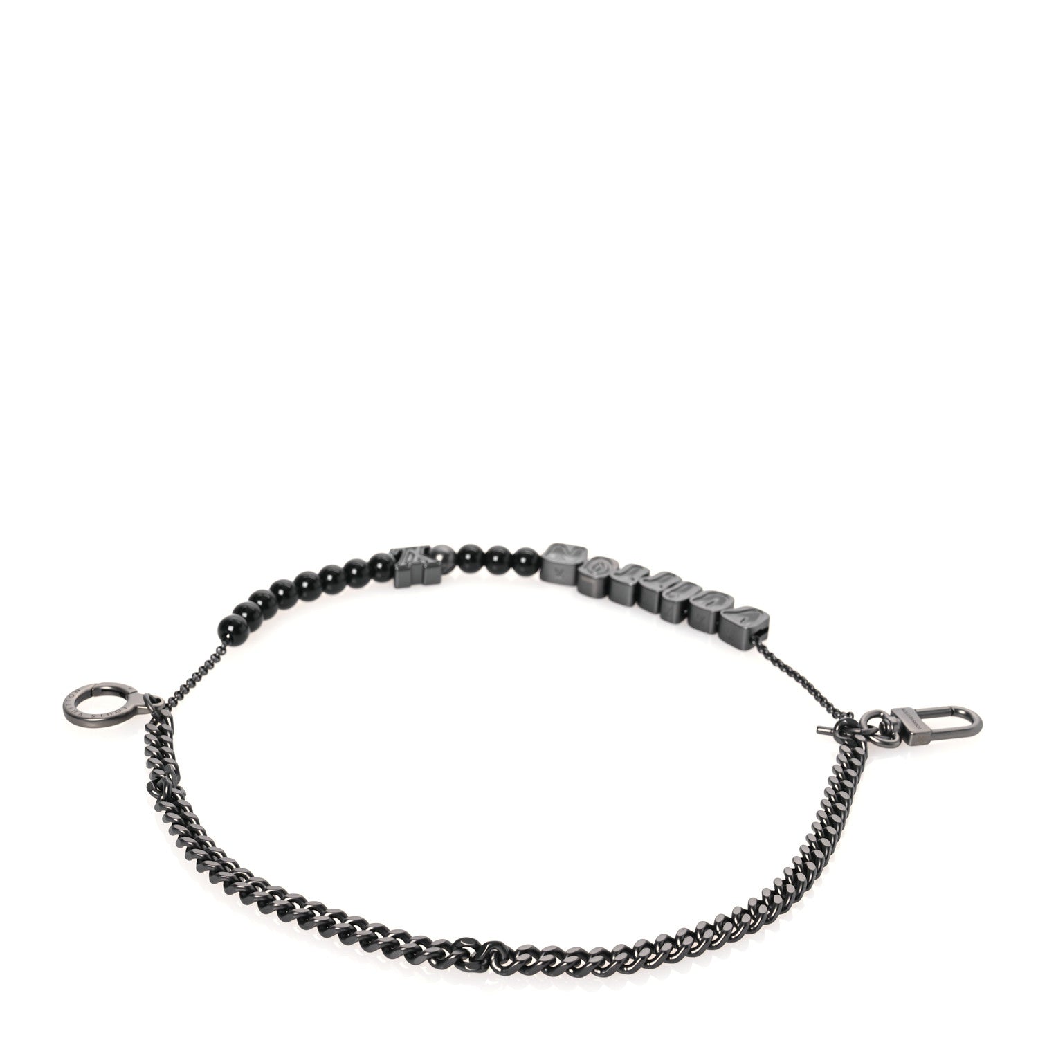 Louis Vuitton Ruthenium Vuitton Chain Belt 2 of 6