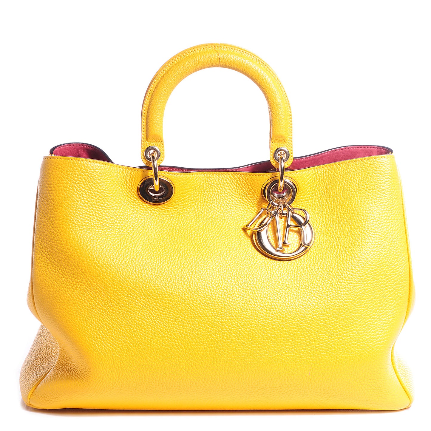 Calfskin Large Diorissimo Tote Tournesol