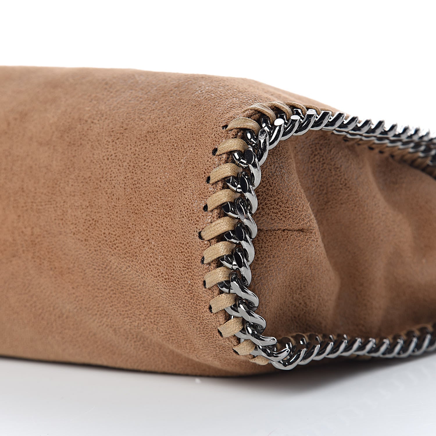 Stella McCartney Shaggy Deer Falabella Fold Over Tote Camel 13 of 15