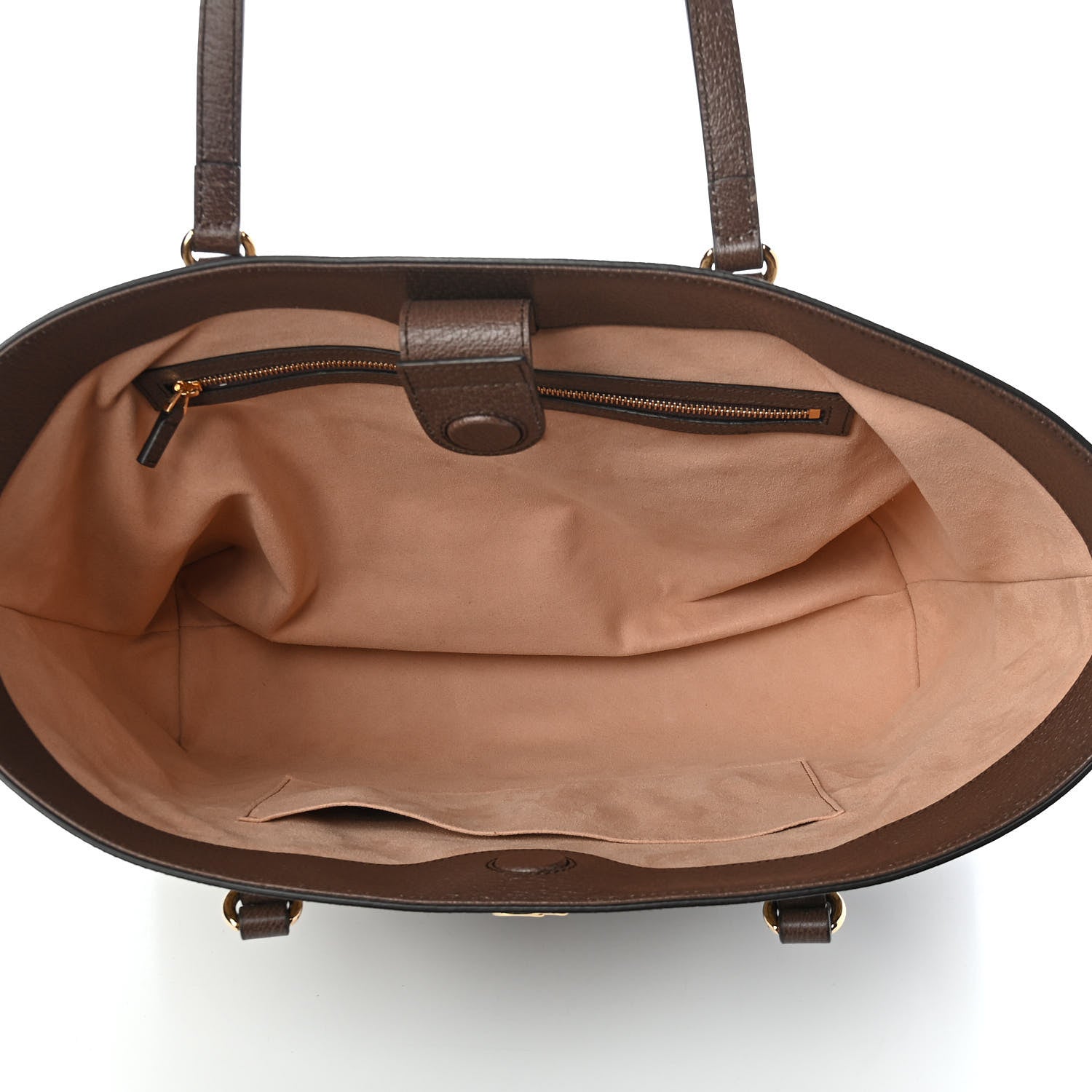 Gucci GG Supreme Monogram Medium Ophidia Shopping Tote Brown 5 of 9