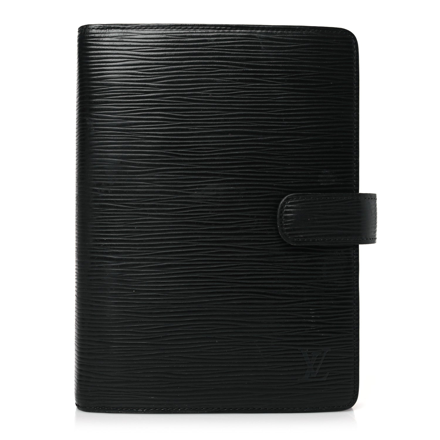 Louis Vuitton Epi Medium Ring Agenda Cover Black 1 of 8