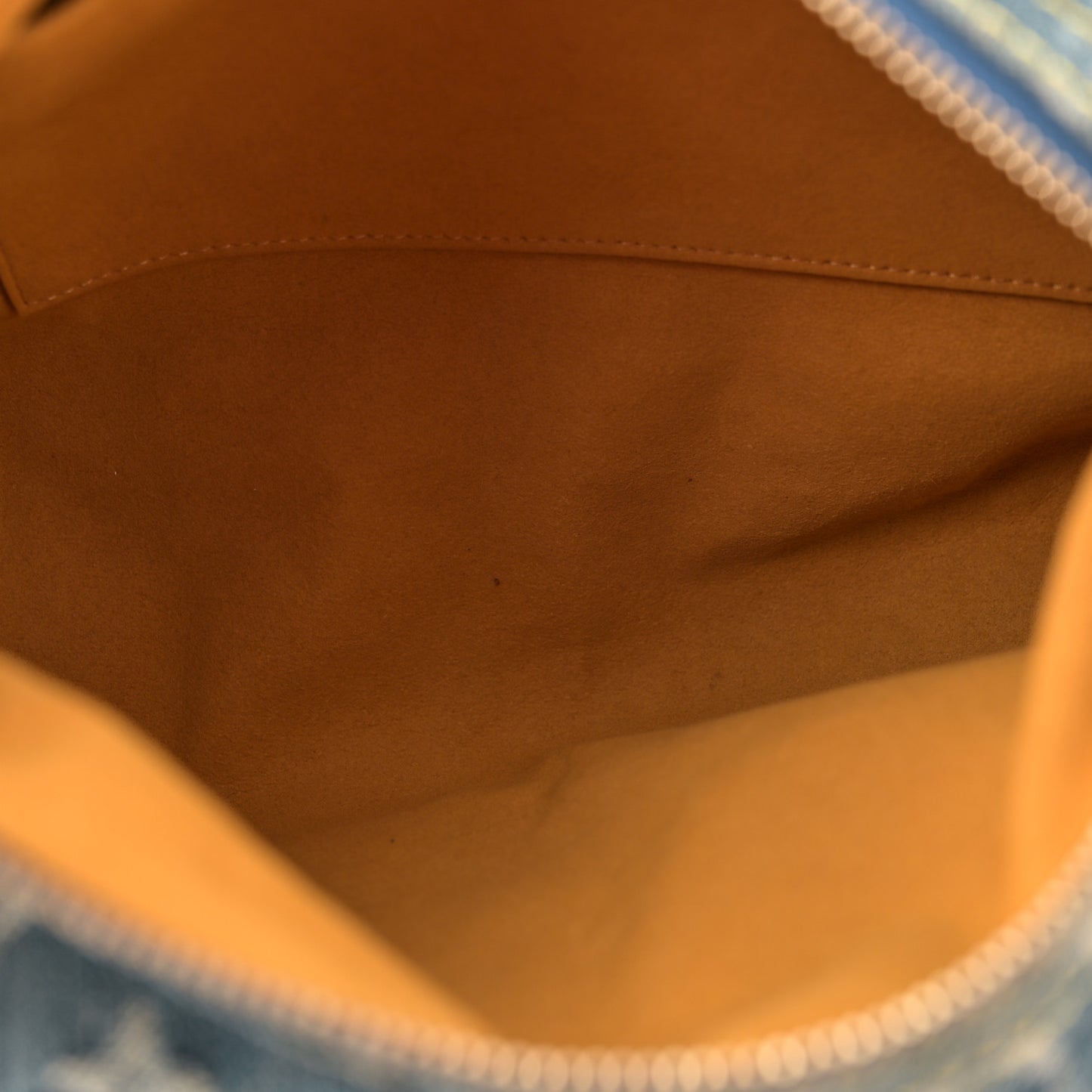 Monogram Denim Baggy PM Blue