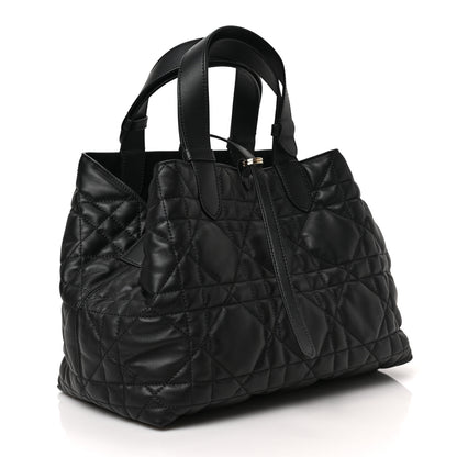 Christian Dior Calfskin Macrocannage Large Toujours Black 4 of 11