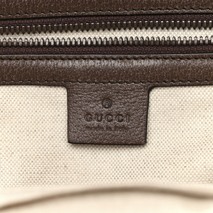 Gucci GG Supreme Monogram Calfskin Web Small Ophidia Day Backpack Beige Ebony New Acero 6 of 11