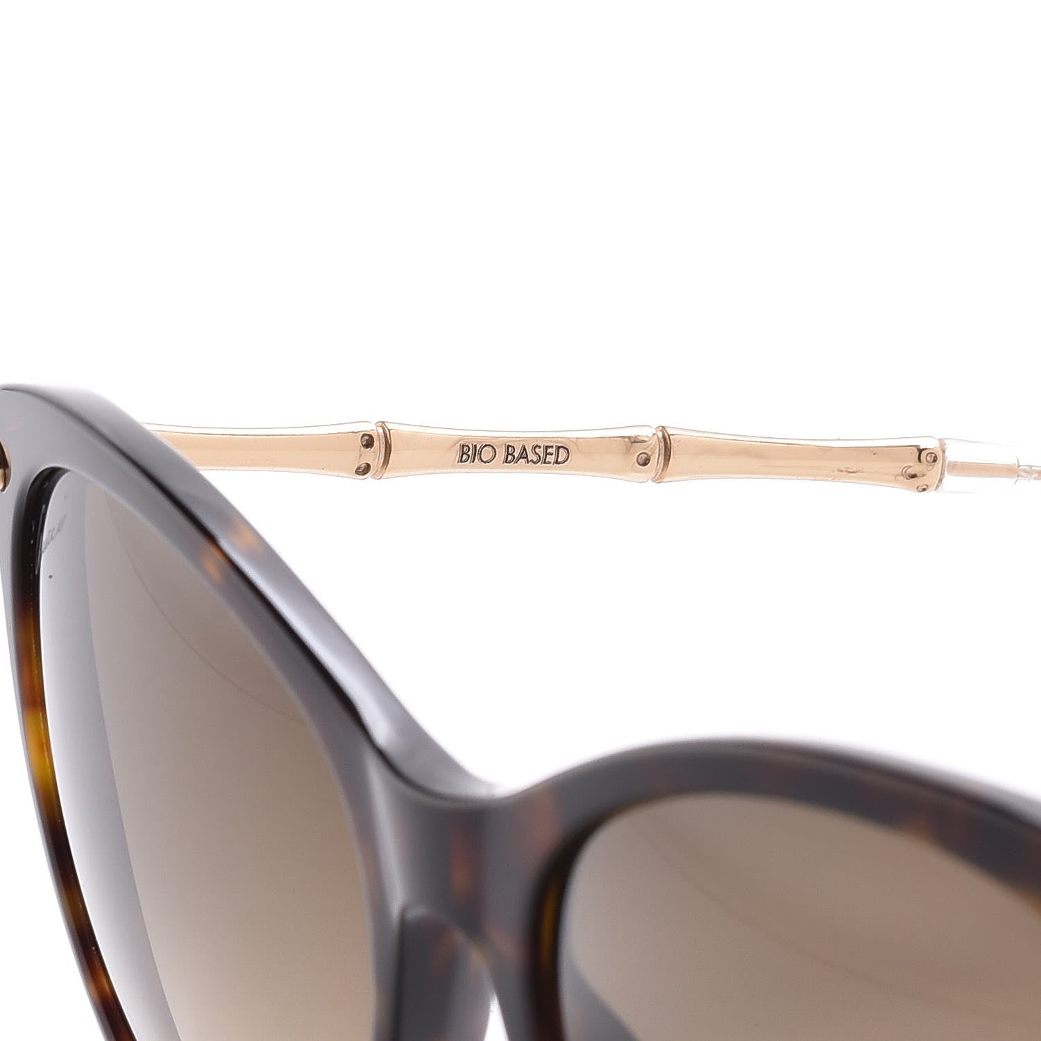 Gucci Bamboo Cat Eye Sunglasses GG3771/S Tortoise 249349