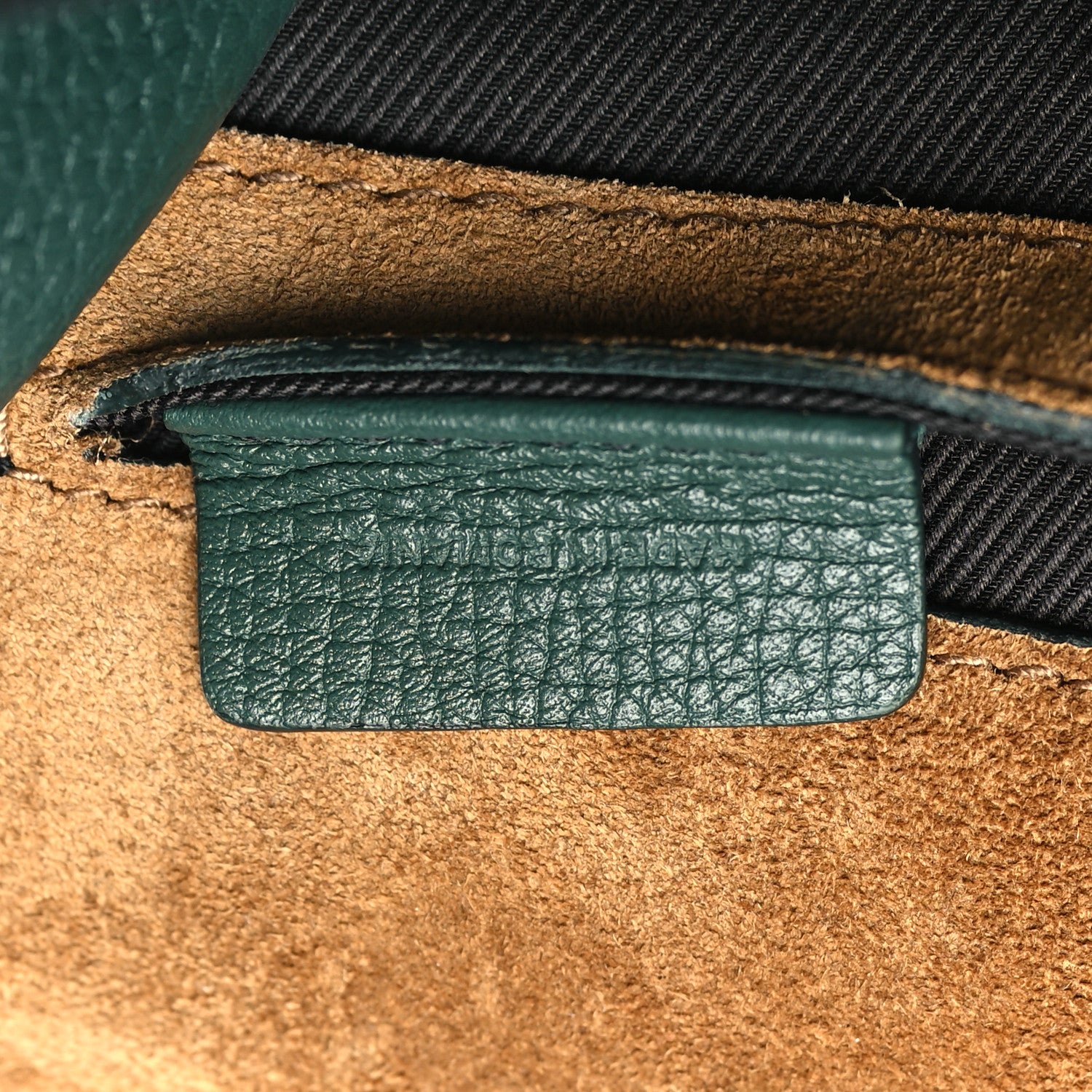 Burberry Derby Calfskin House Check Small Macken Crossbody Bag Vintage Green 7 of 10