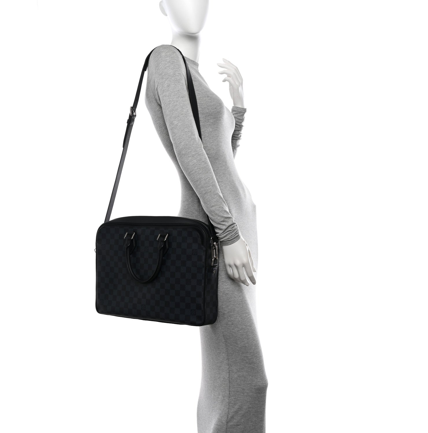Louis Vuitton Damier Graphite Porte-Documents Jour 2 of 10