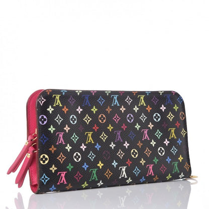 Louis Vuitton Monogram Multicolor Insolite Wallet Black Grenade 3 of 6