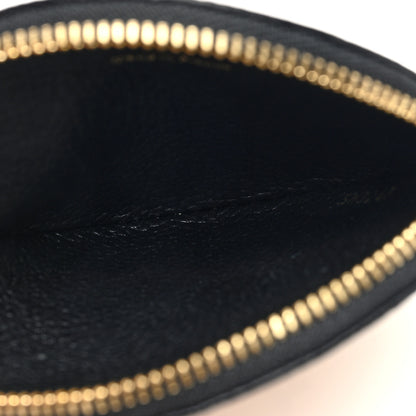 Louis Vuitton Empreinte Round Coin Purse Cream Black 5 of 6
