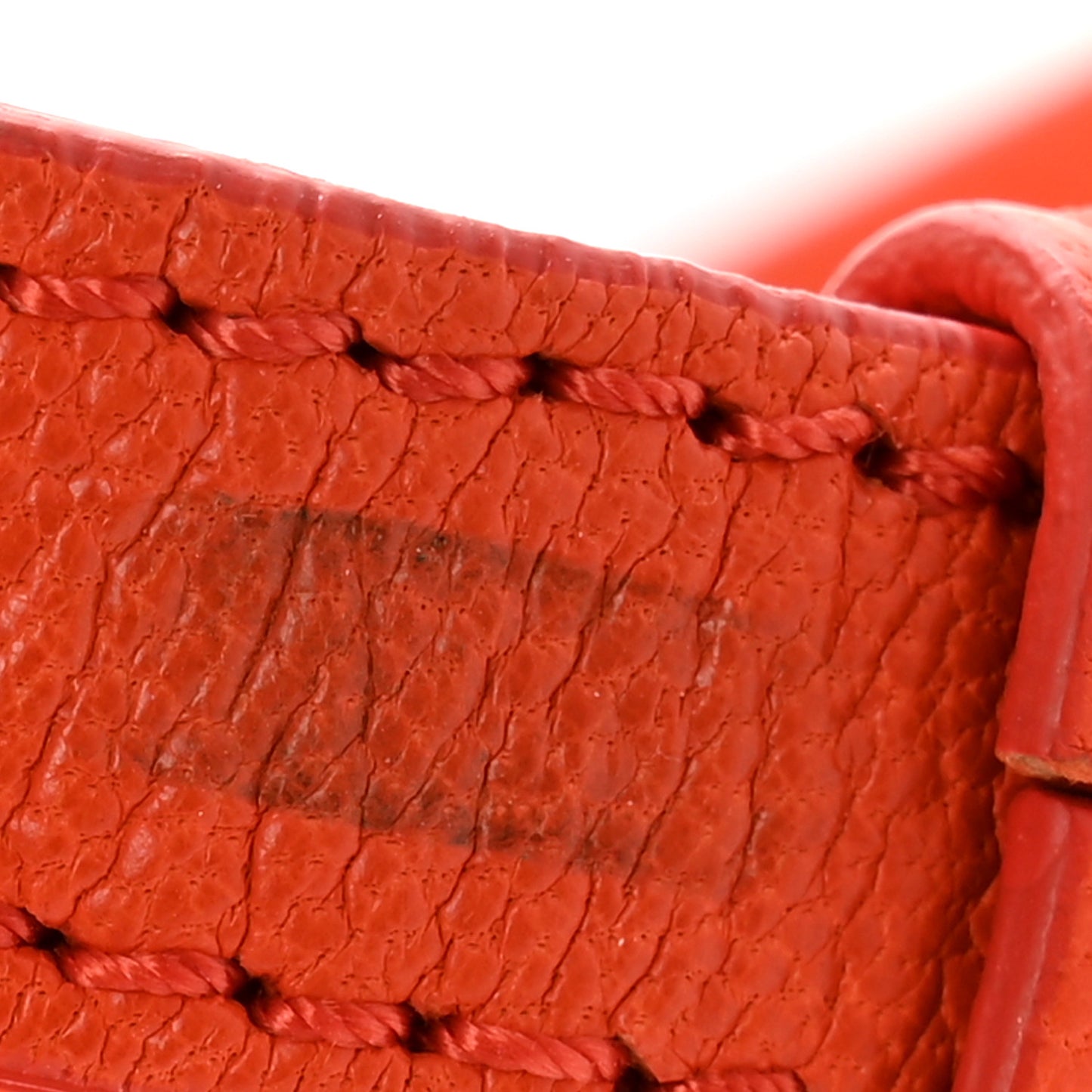 Sugar Goatskin Mini Antigona Burnt Orange