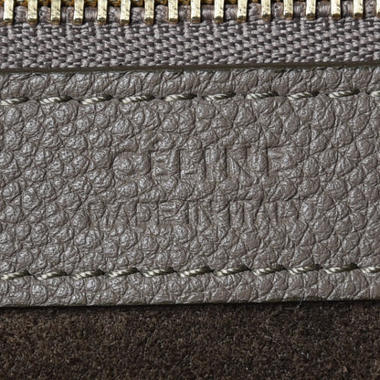 Celine Soft Grained Calfskin Small Belt Cabas Phantom Taupe 8 of 9