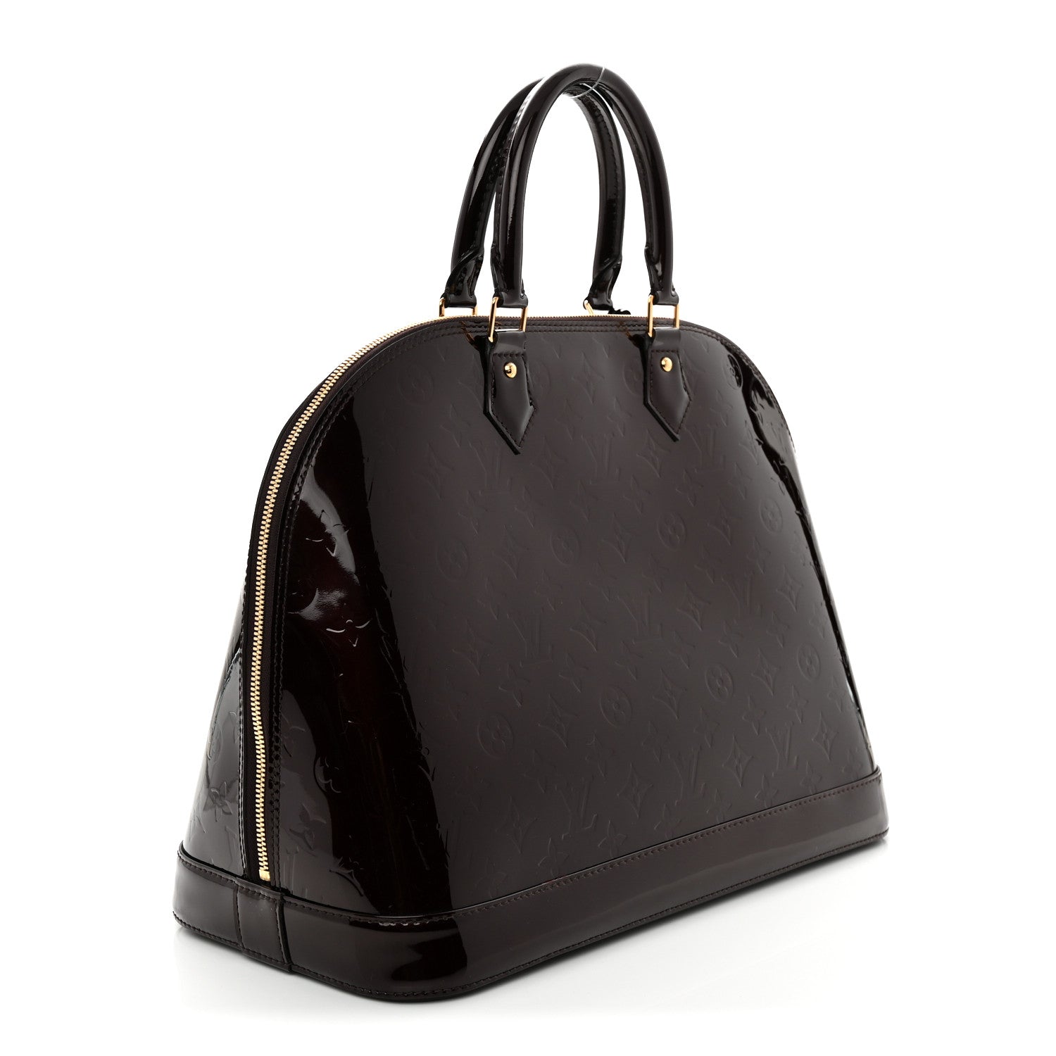 Louis Vuitton Vernis Alma GM Amarante 3 of 11