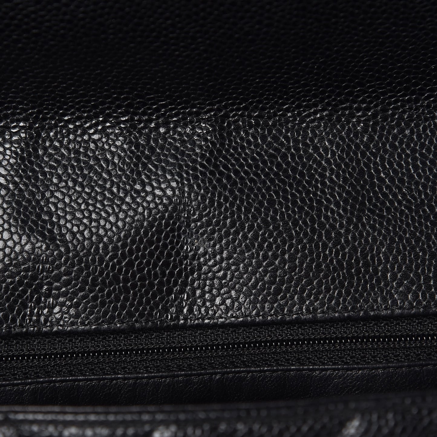 Caviar Quilted Maxi Single Flap Black