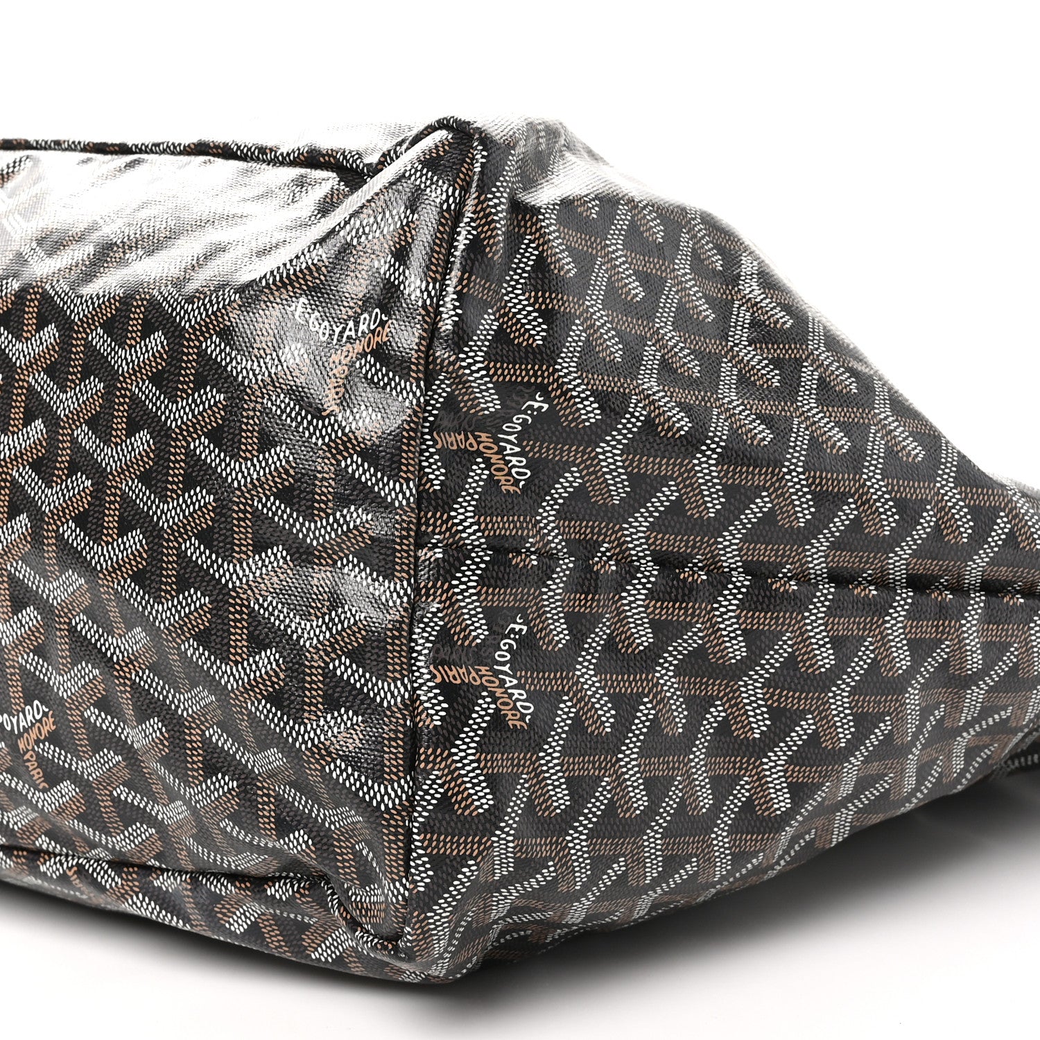 Goyard Goyardine Saint Louis GM Black Gold 11 of 11