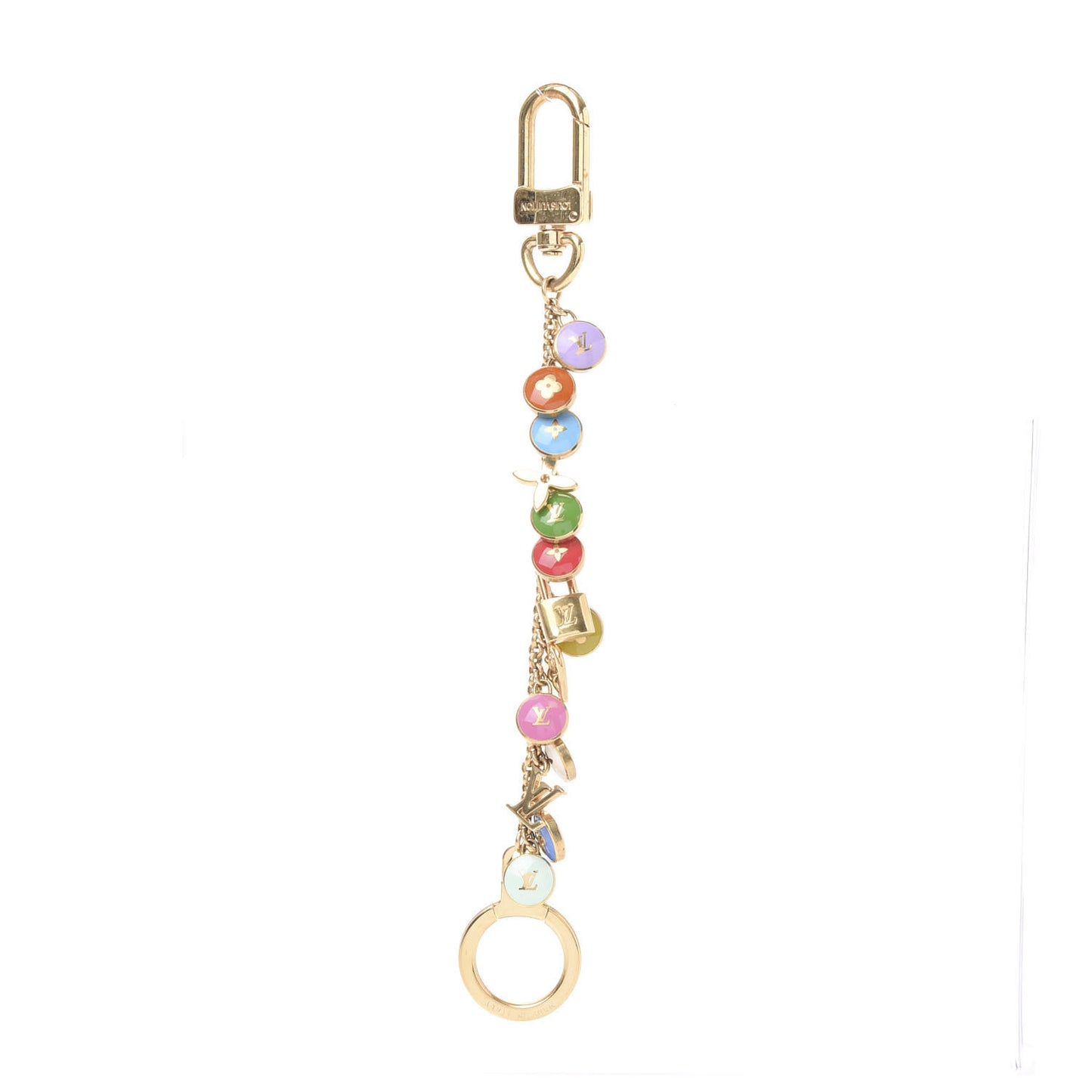 Pastilles Key Chain Bag Charm Multicolor