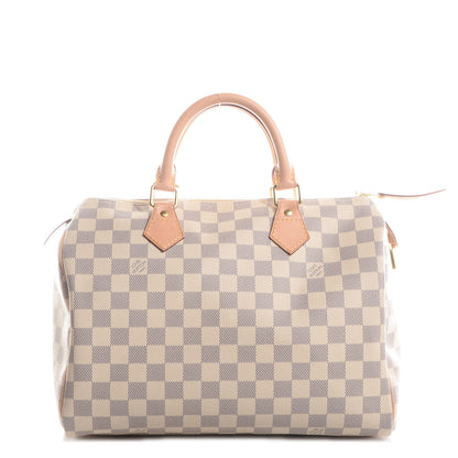 Louis Vuitton Damier Azur Speedy 30 1 of 8