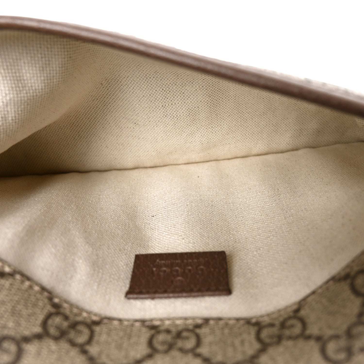 Gucci GG Supreme Monogram Neo Vintage Web Belt Bag Brown 5 of 10