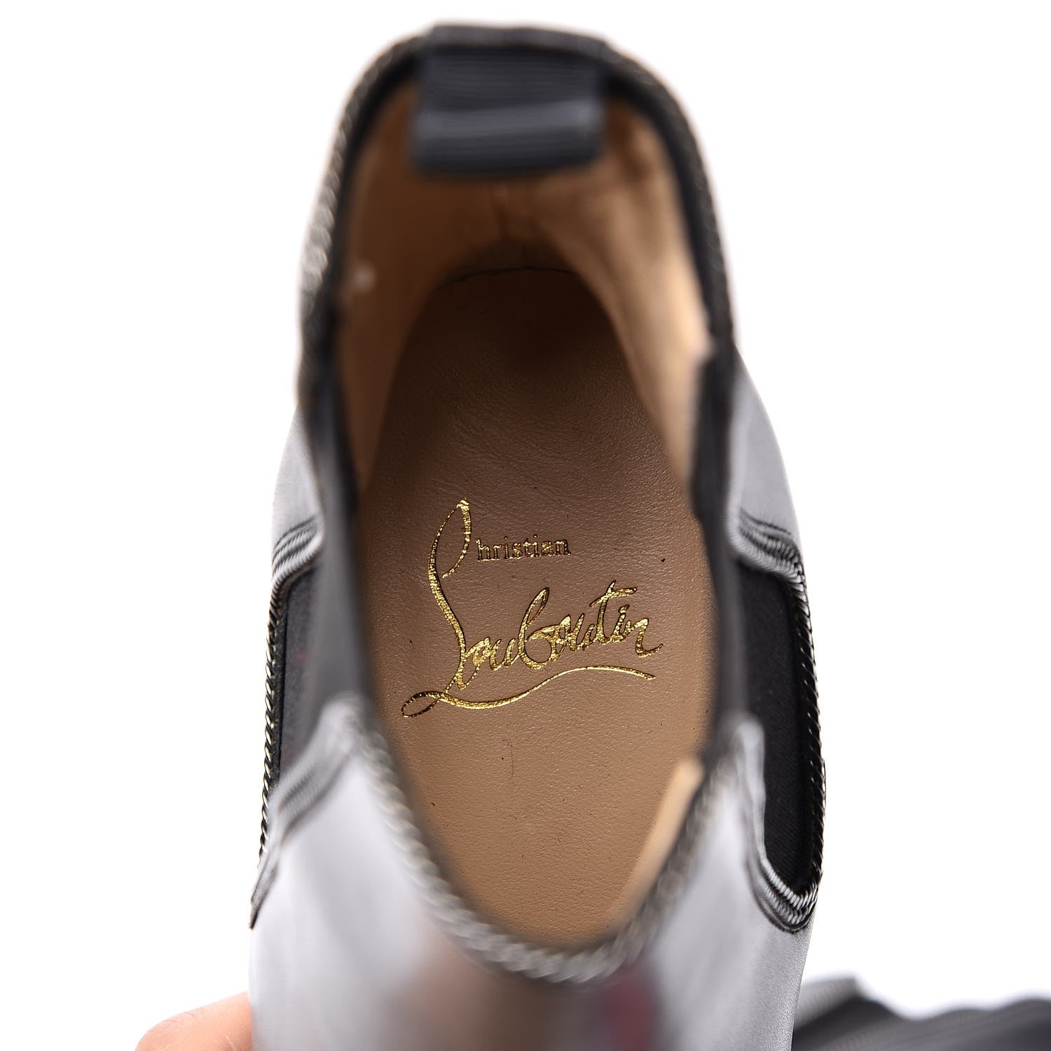 Christian Louboutin Veau Velours Otaboo 70 Chelsea Boots 35 Black 7 of 8