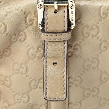 Gucci Guccissima Small Britt Boston Beige 16 of 19