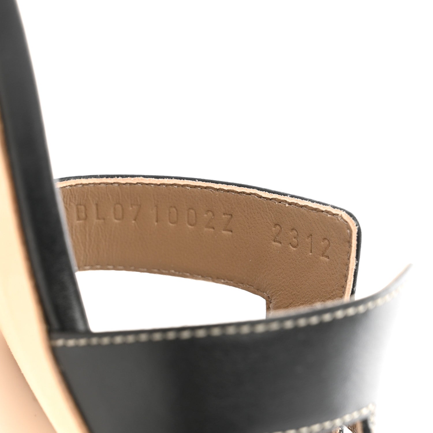 Hermes Calfskin Oasis Sandals 41 Black 9 of 10