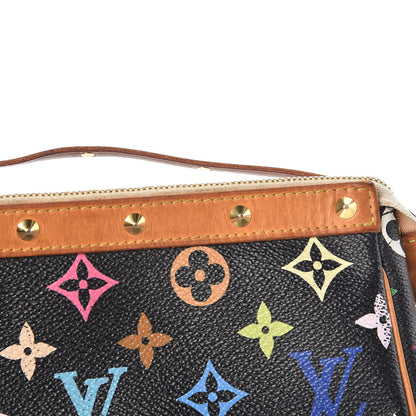 Louis Vuitton Monogram Multicolor Pochette Accessories Black 16 of 23