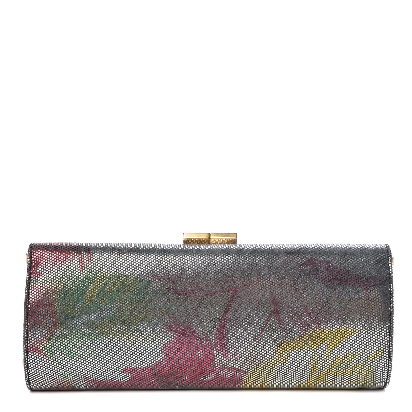 Pixelated Floral Small Evening Clutch
