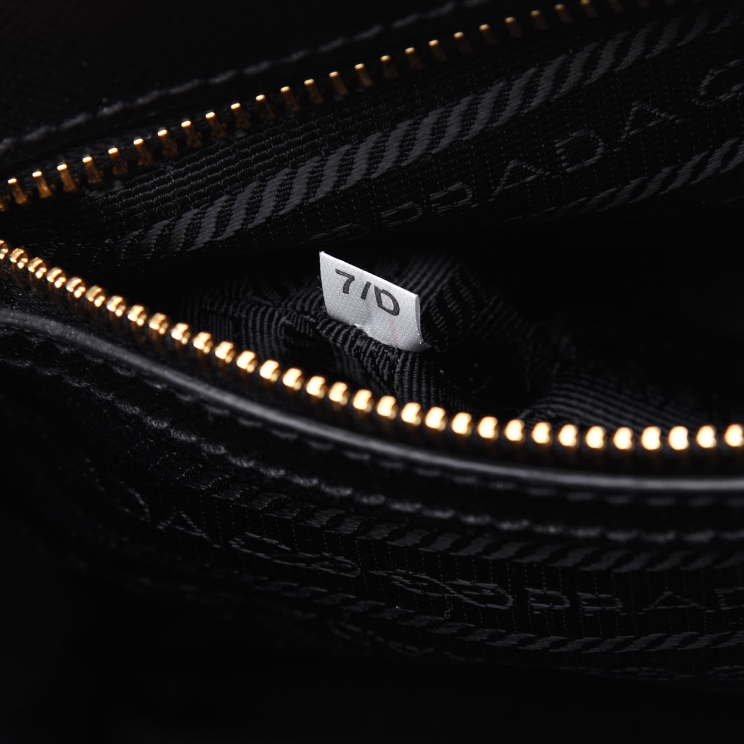 Prada Saffiano Lux Micro Galleria Shoulder Bag Black 10 of 19