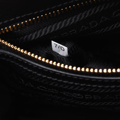 Prada Saffiano Lux Micro Galleria Shoulder Bag Black 10 of 19