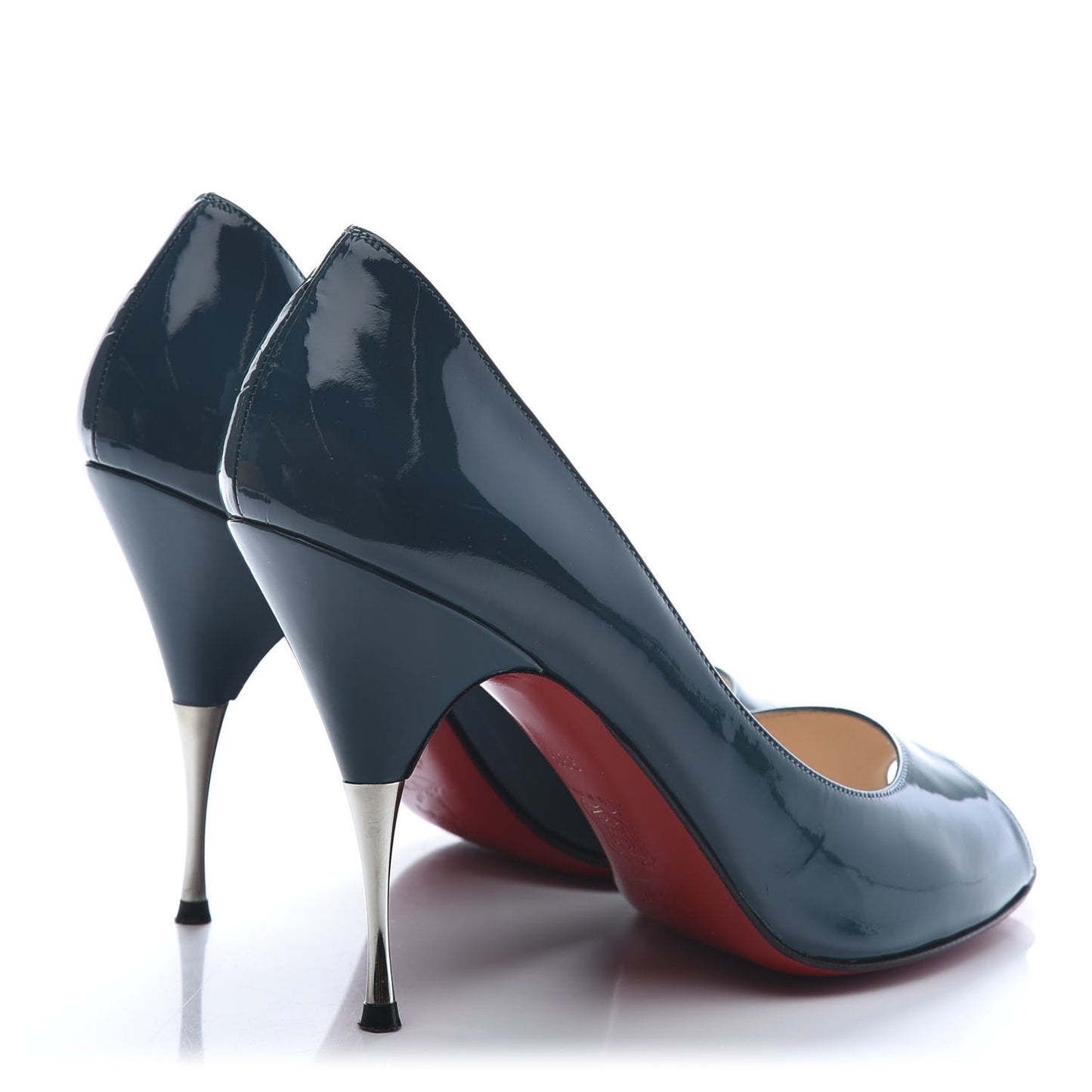 Patent Yoyospina 100 Pumps 38.5 Peacock