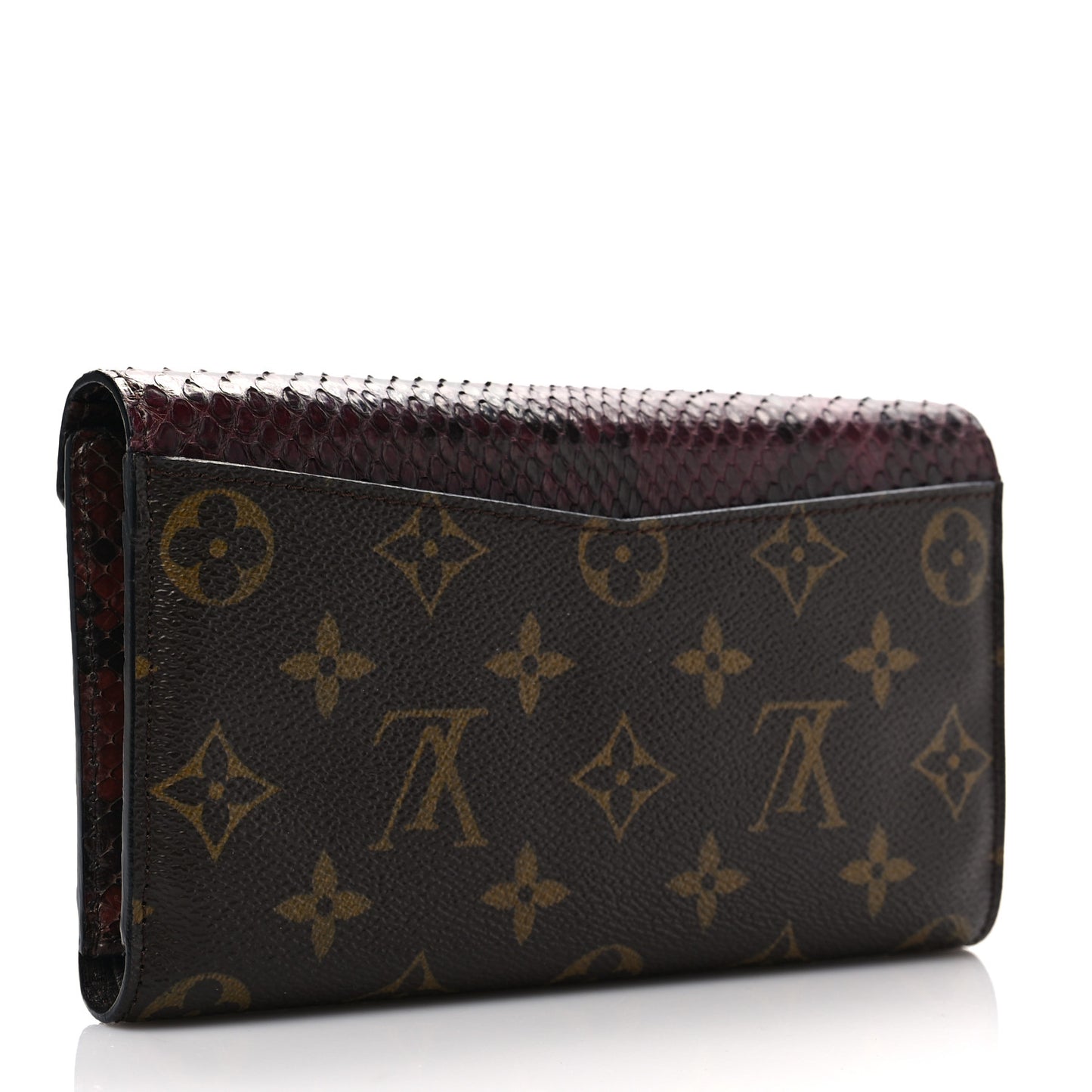 Monogram Python Ostrich Lizard Majestueux Wallet
