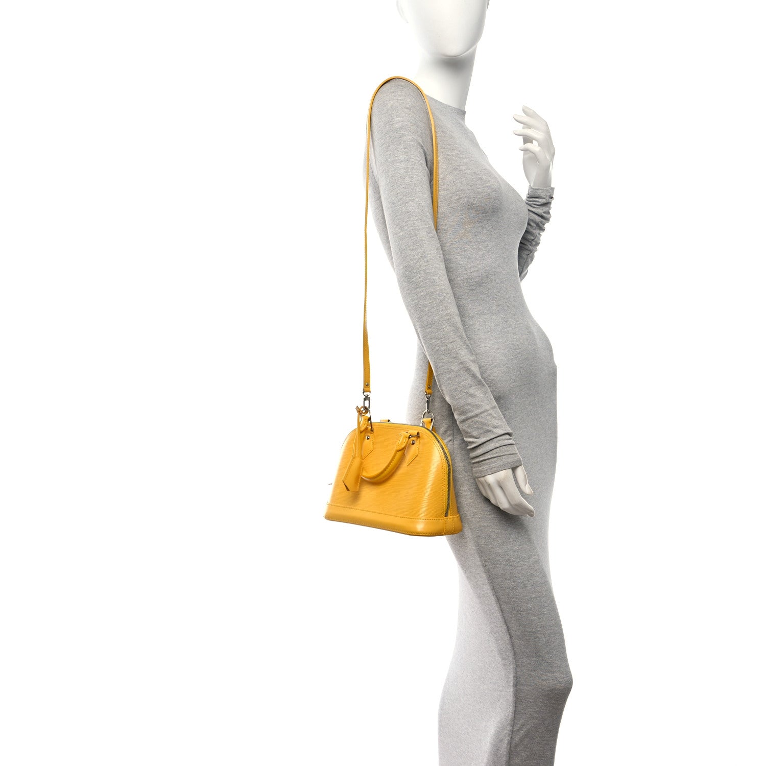 Louis Vuitton Epi Alma BB Citron 2 of 11