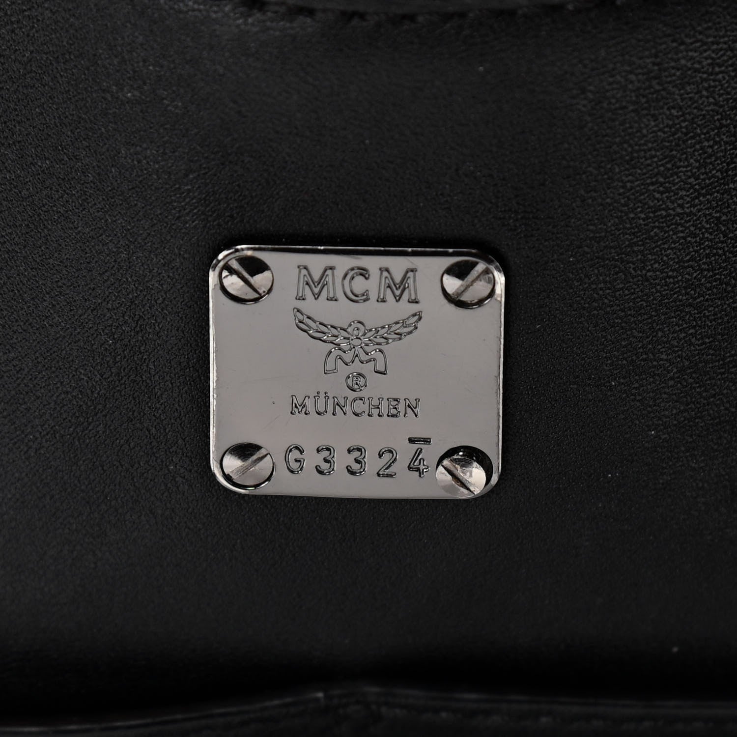 MCM Metallic Visetos Medium Kira North South Shopper Tote Scooter Red 6 of 12