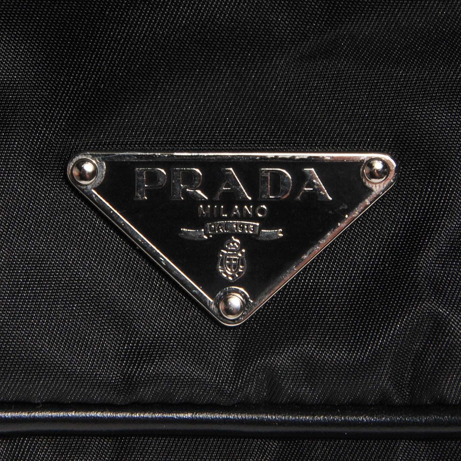 Prada Tessuto Nylon Shoulder Bag Nero Black 6 of 10