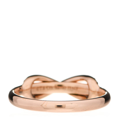 Tiffany 18K Rose Gold Diamond Infinity Ring 53. 6.25 3 of 5