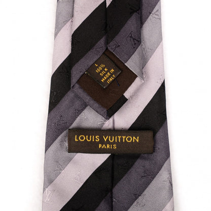 Louis Vuitton Monogram Striped Mens Neck Tie 3 of 4