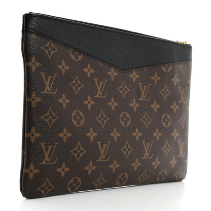 Louis Vuitton Monogram Daily Pouch Black 3 of 7