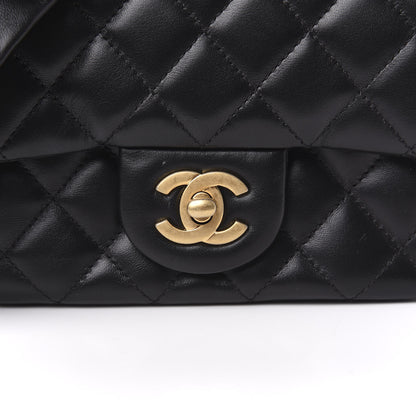 Chanel Lambskin Quilted Mini Romance Square Flap Black 11 of 12