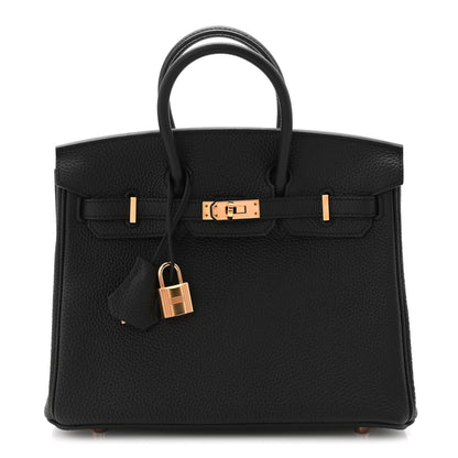 Hermes Togo Birkin 25 Black 1 of 11