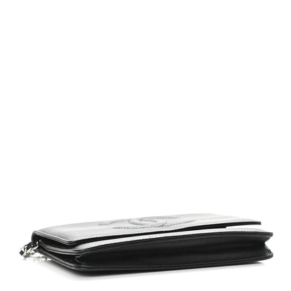 Chanel Caviar Timeless CC Wallet On Chain WOC Black 4 of 10