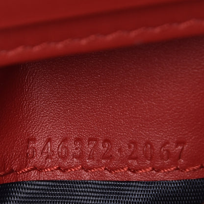 Gucci GG Supreme Monogram Blooms Card Case Wallet Beige Blue Navy Hibiscus Red 7 of 10