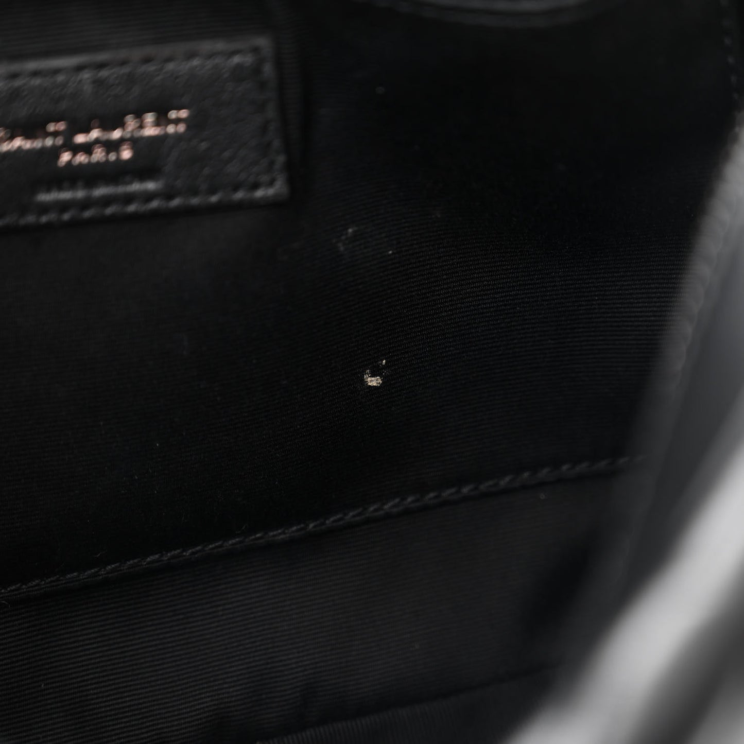 Calfskin Matelasse Monogram Lou Camera Bag Black