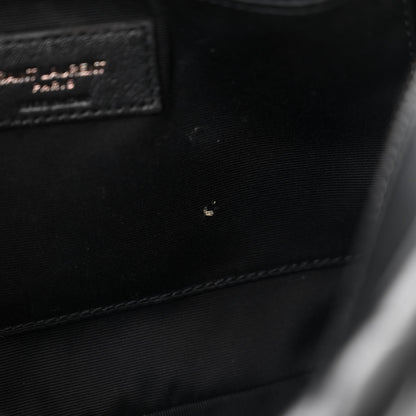 Saint Laurent Calfskin Matelasse Monogram Lou Camera Bag Black 11 of 12