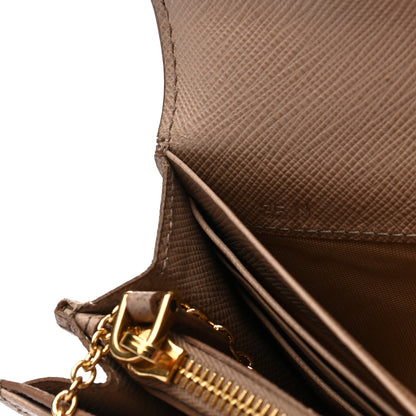 Prada Saffiano Envelope Wallet Cammeo 8 of 9