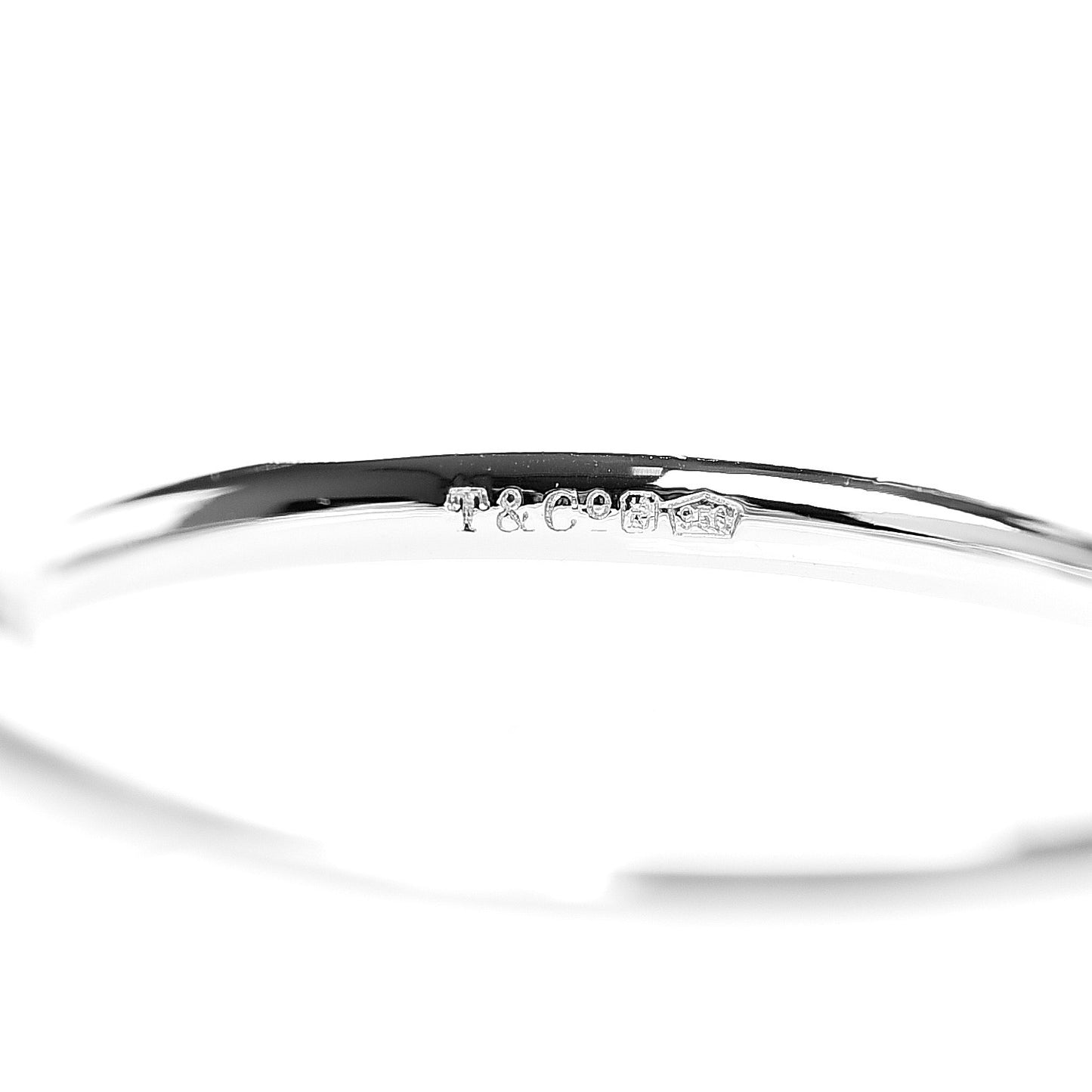 Platinum Diamond .16ct Bezet Ring 50 5.25