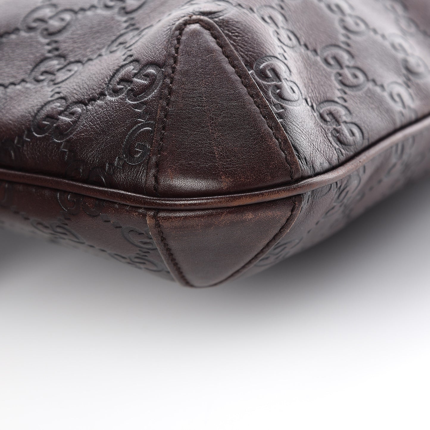 Guccissima Creole Hobo Chocolate
