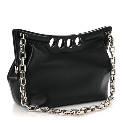 Alexander McQueen Calfskin The Peak Small Bag Black 4 of 11