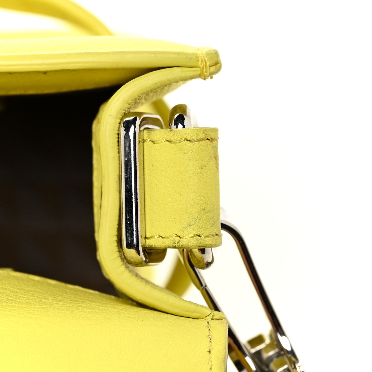 Proenza Schouler Calfskin Tiny PS11 Classic Shoulder Bag Lemon 21 of 29